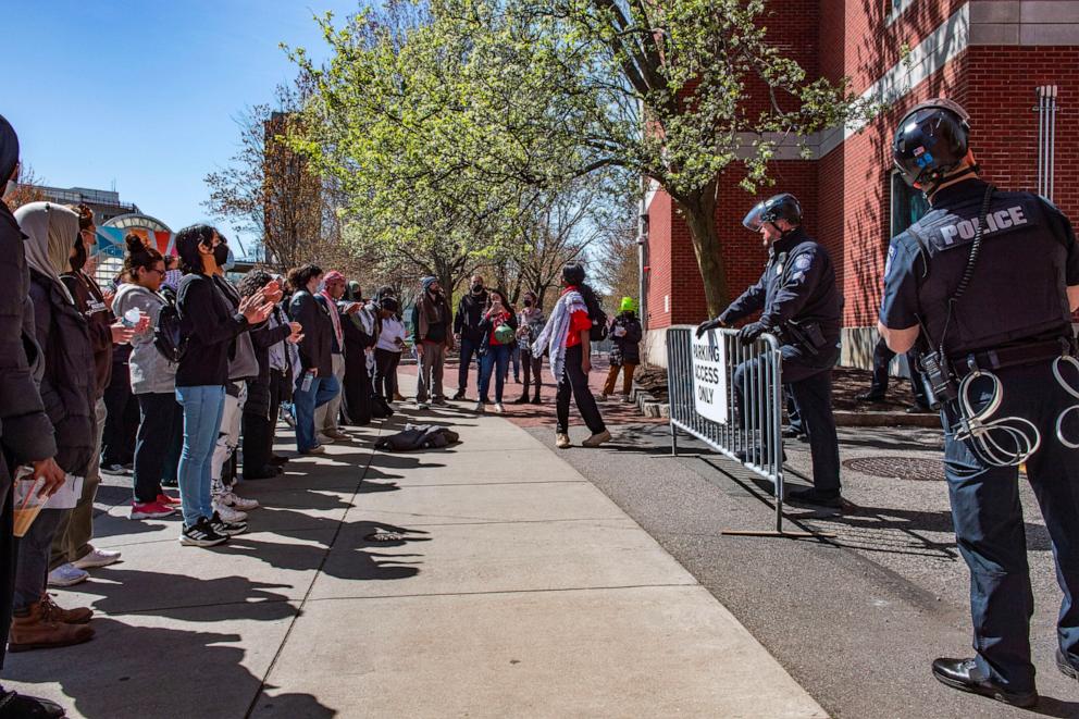 college protests live updates: police crackdown leads to hundreds of arrests