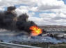 Interstate closed after fiery train derailment in New Mexico near Ariz. border<br><br>