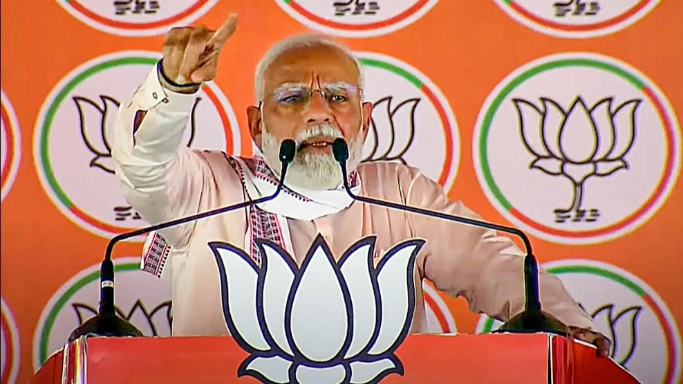 ‘nda leading 2-0': pm modi's football analogy after two phases of polls
