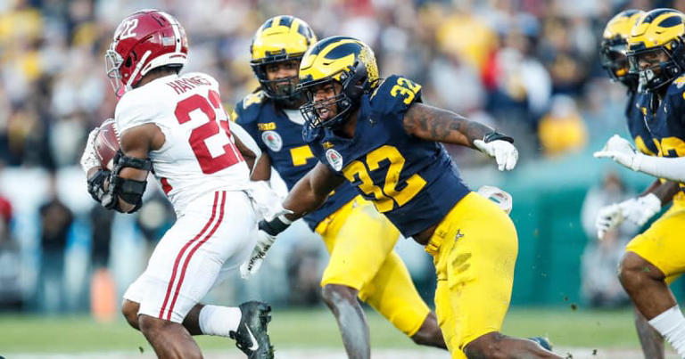 Michigan EDGE Jaylen Harrell selected by Tennessee Titans in seventh ...