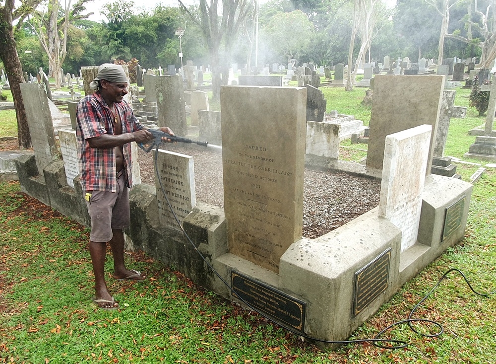remembering the armenian link in penang: restoration of armenian graves in the western road cemetery