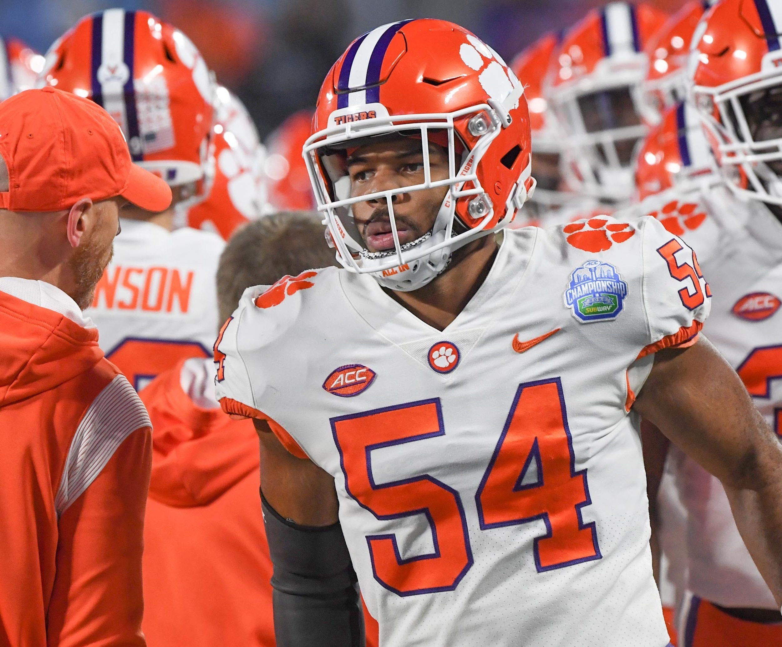 clemson lb jeremiah trotter jr. offers hope to hometown eagles