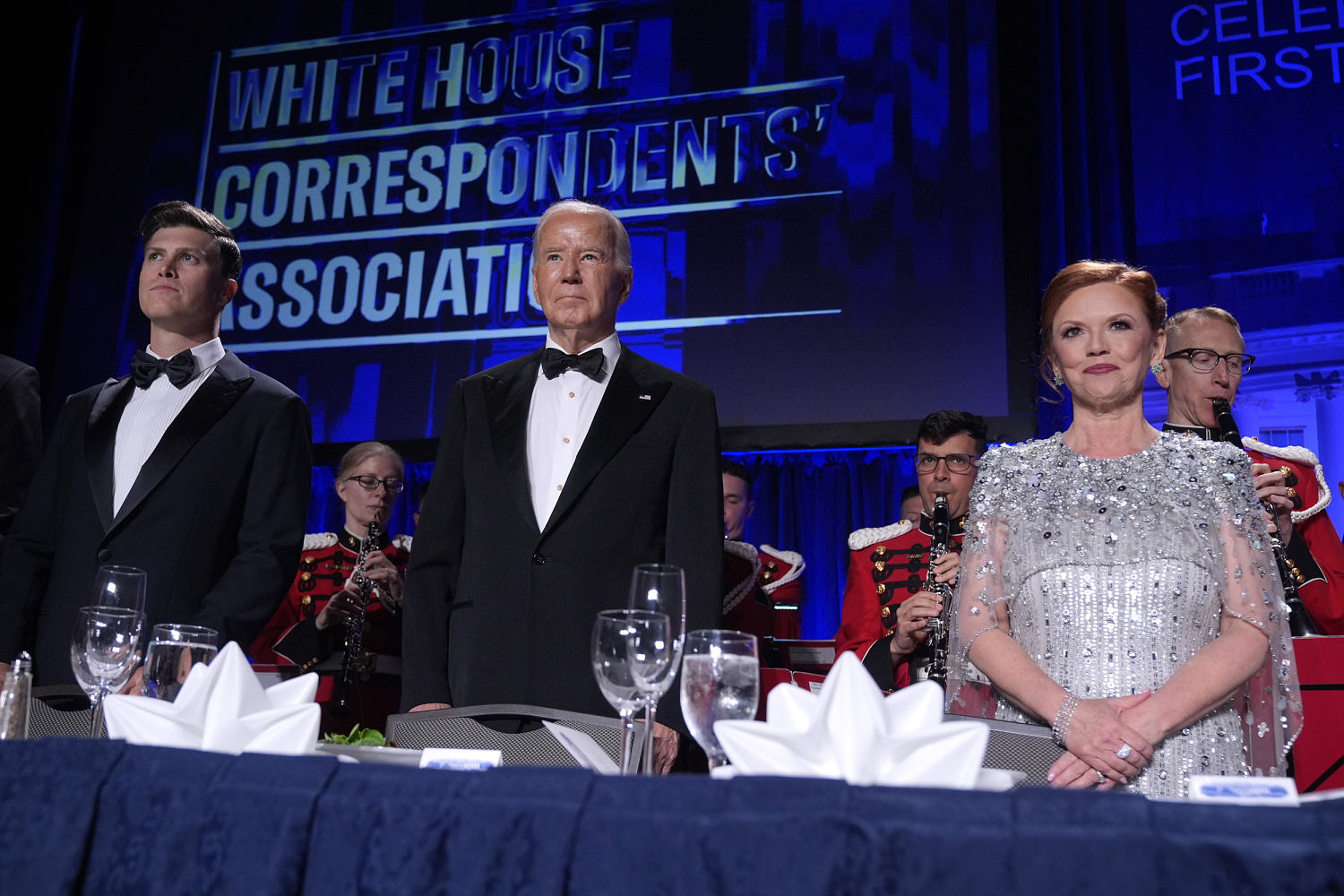 biden swipes at trump at white house correspondents' dinner