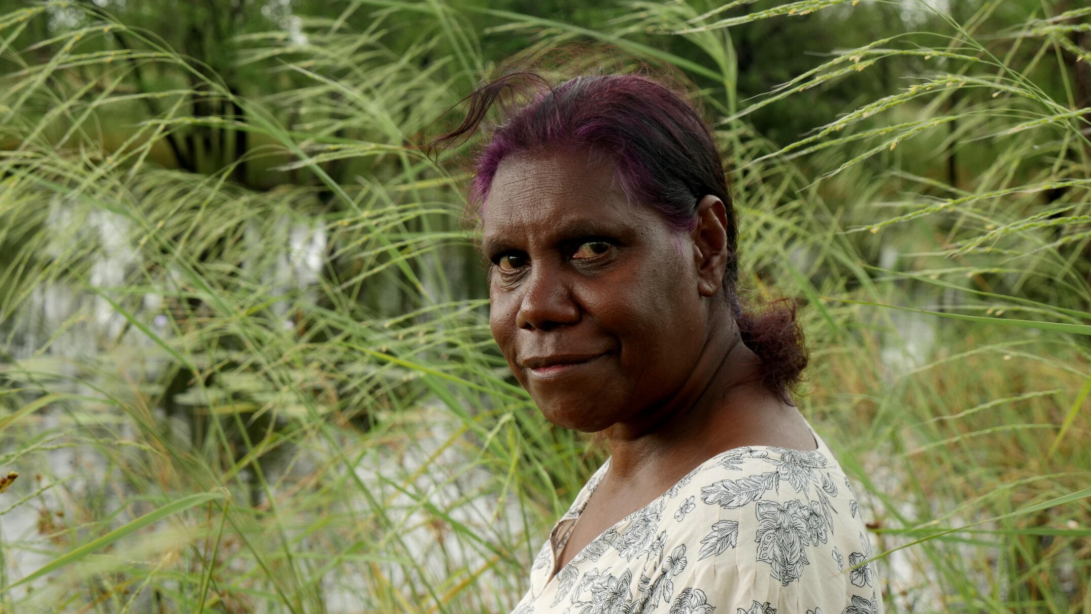 arnhem land sister artists record fragile abundance of top end wet season in collection of paintings