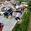 Drone footage shows devastating aftermath of tornado<br>