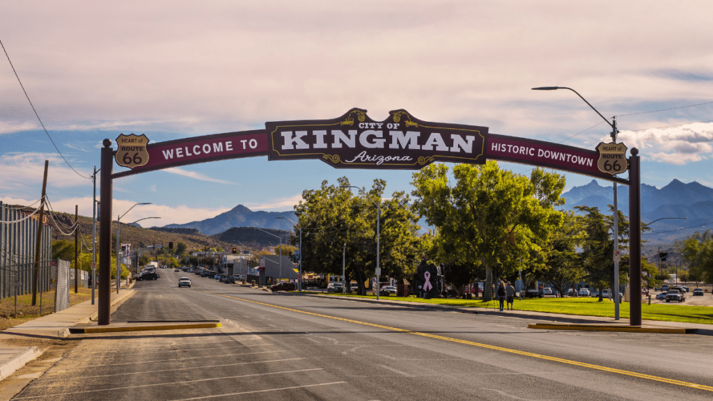 <p>After you leave the Hoover Dam area, there’s very little development as you drive south into Arizona. Maybe that’s why Kingman almost seems to appear out of nowhere. It’s a good base for exploring the pretty mountains in the area, and you won’t have to worry about crowds there.</p><p><em>Fun Fact:</em> Kingman proudly hosts the world’s first electric vehicle museum, a cool spot for car enthusiasts and history buffs alike. It’s also a key stop on the iconic Route 66, where you can dive into the past at classic car shows and soak up the nostalgia of America’s famed highway.</p><p>Featured Image Credit: Vlad Teodor/Shutterstock</p>