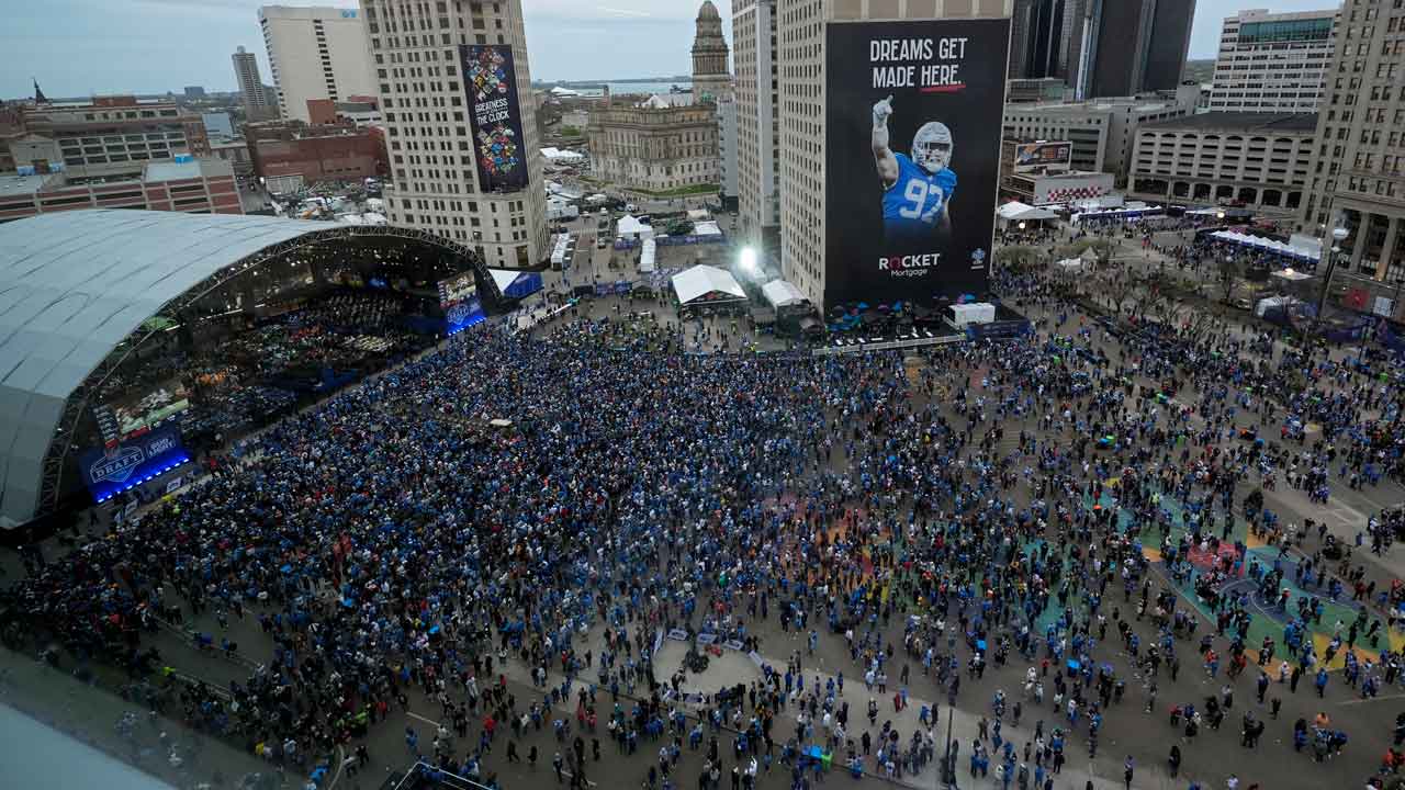 detroit sets nfl draft record with more than 700,000 fans in attendance
