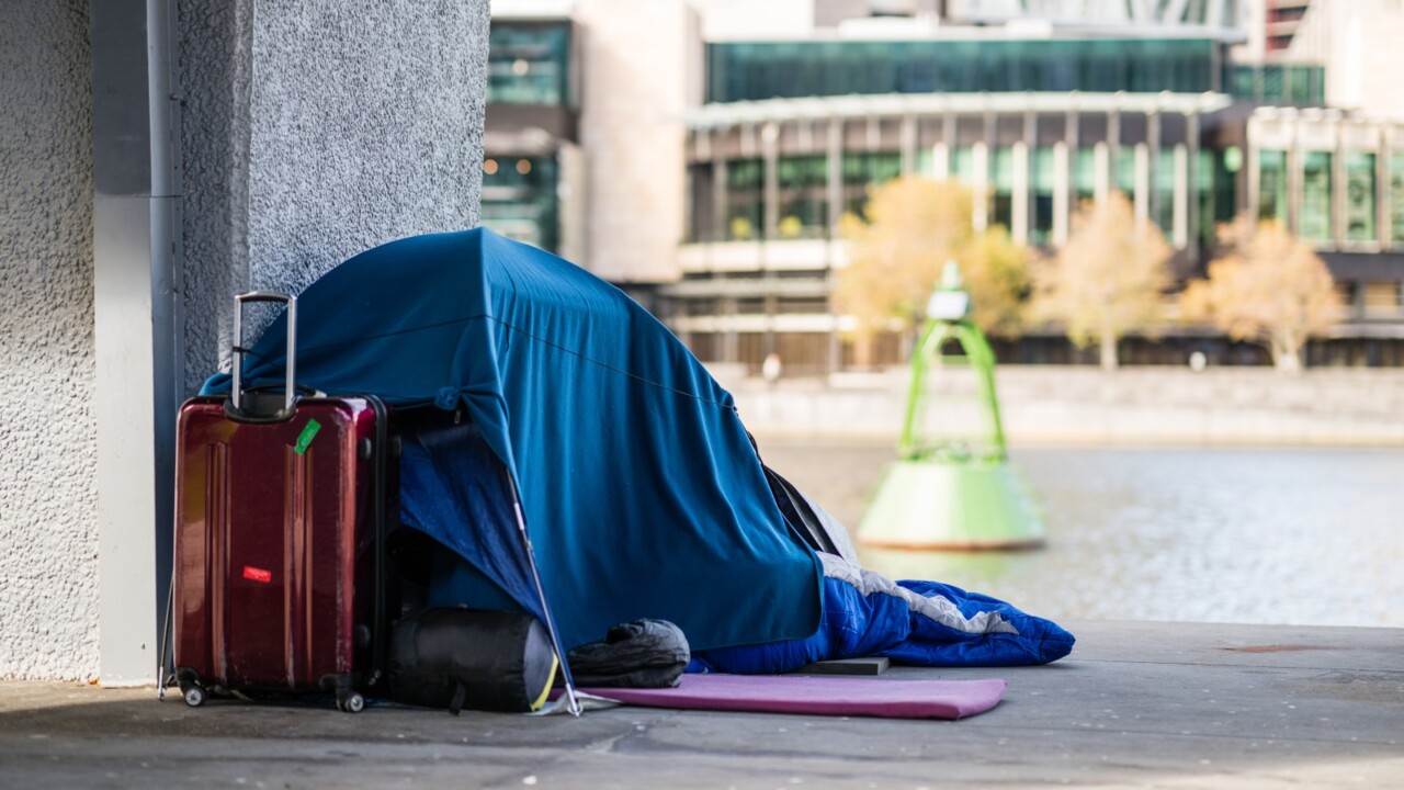 queenslanders noticing more homeless people according to poll