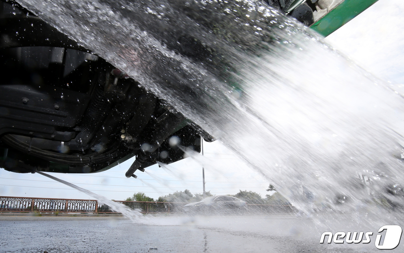 폭염 속 시민들 모습