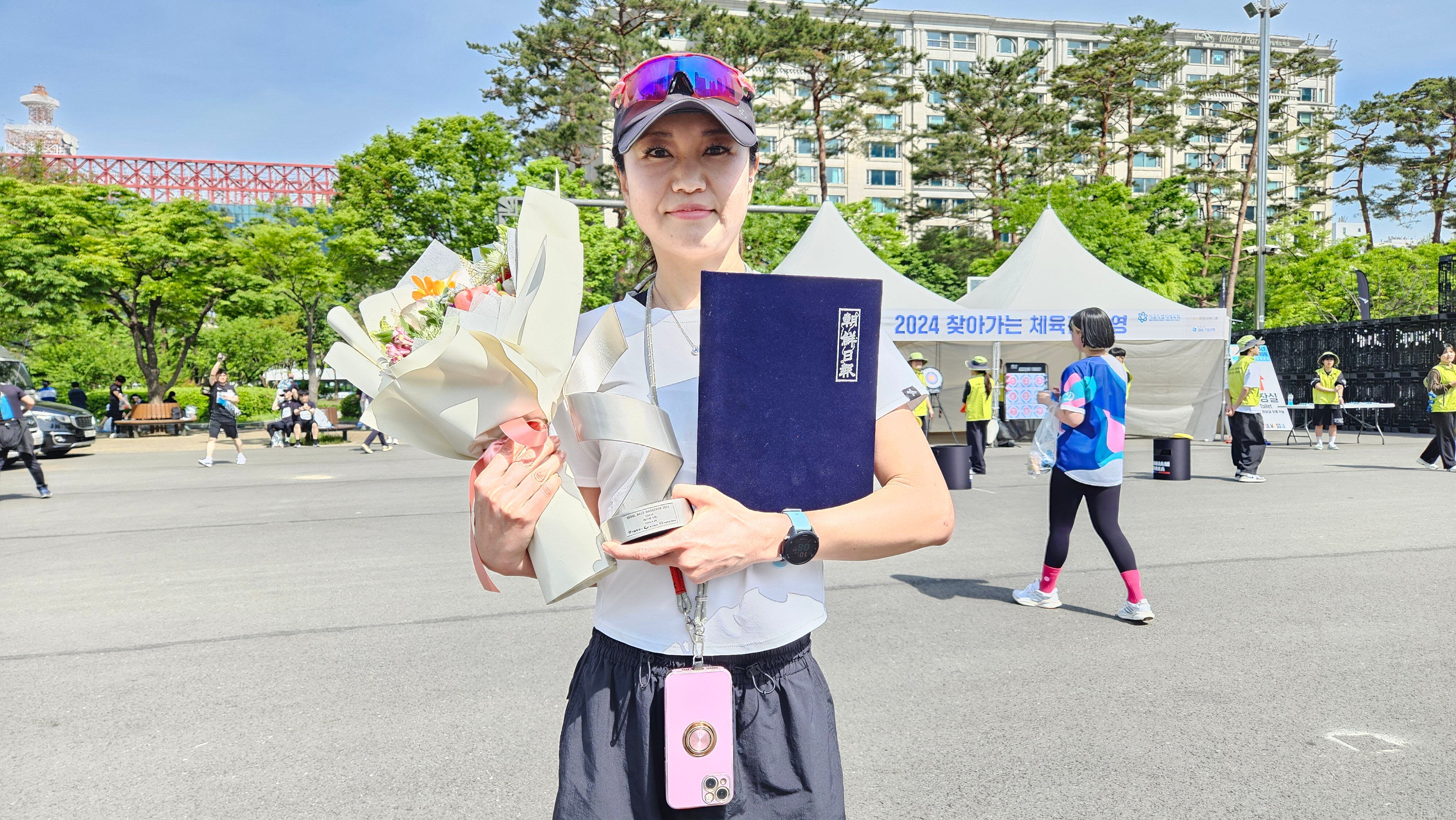 서울 달리러 온 日직장인 10km 1위 “삼겹살·청국장이 비결”