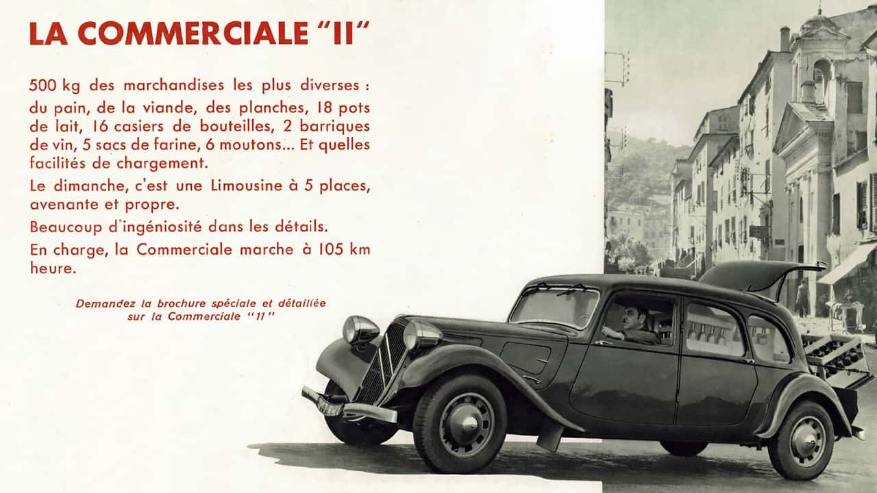 citroën traction avant (1934-1957): el progreso francés