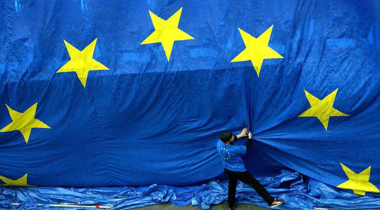 Bandiera dell'Unione europea (Ue)