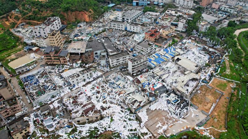 chine : cinq personnes tuées par une tornade