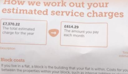 flat owners 'held to ransom' after service charge trebles to £7,000 a year