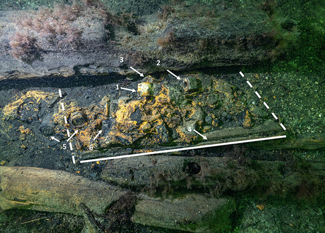 'unique' weapons chest may reveal the secrets of a 1495 swedish shipwreck