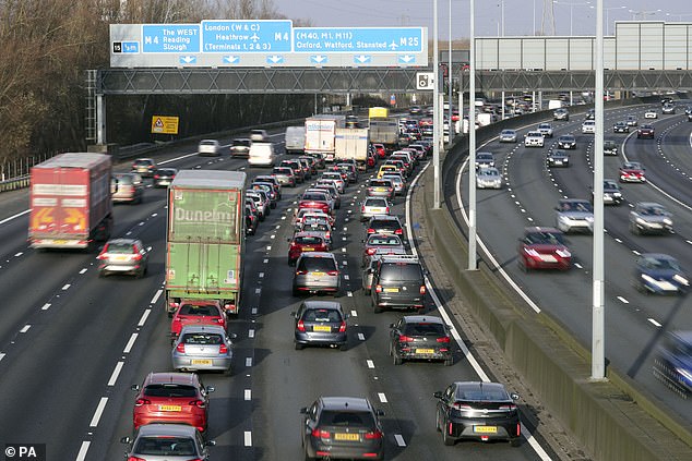 bank holiday travel chaos warning with 16 million cars on roads