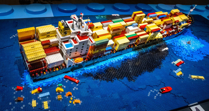 pojke fann sällsynt lego – efter 27 år i havet
