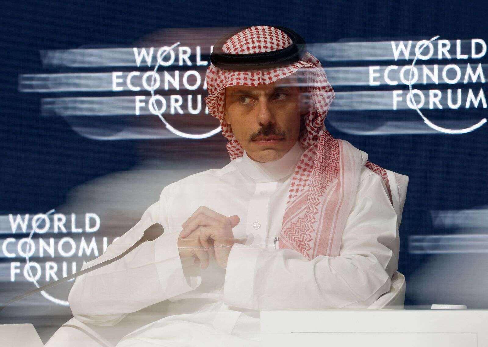 the world has failed gaza, saudi tells global economic summit