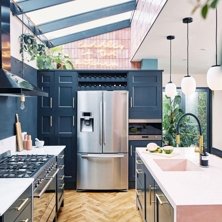  Where to position a fridge for a practical kitchen that's easy to navigate 