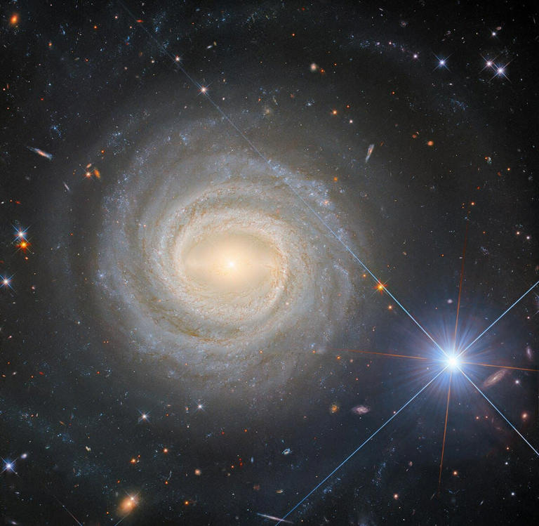 Imagen de la galaxia NGC 3783 | Foto: Wikipedia