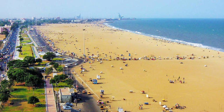 Marina Beach Tamil Nadu India