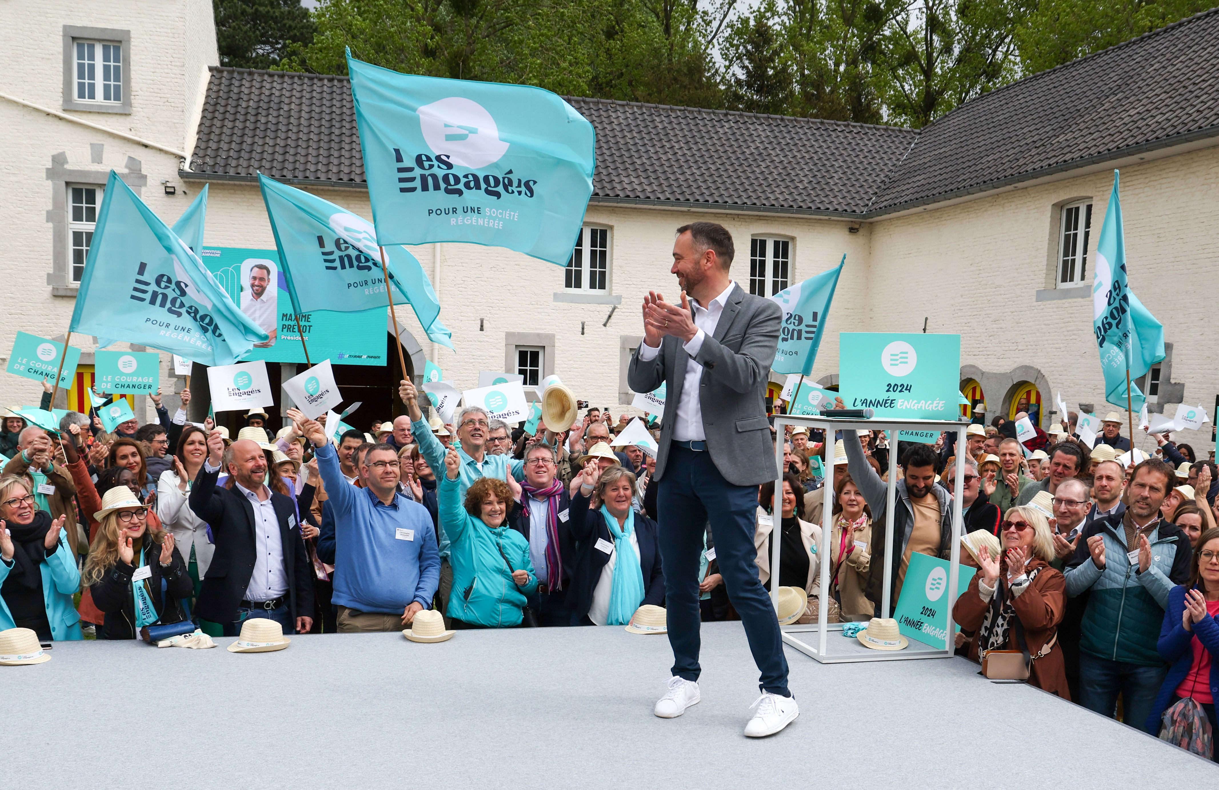 Verkiezingen 2024 - Voorzitter Les Engagés Spreekt Zich Niet Uit Over ...