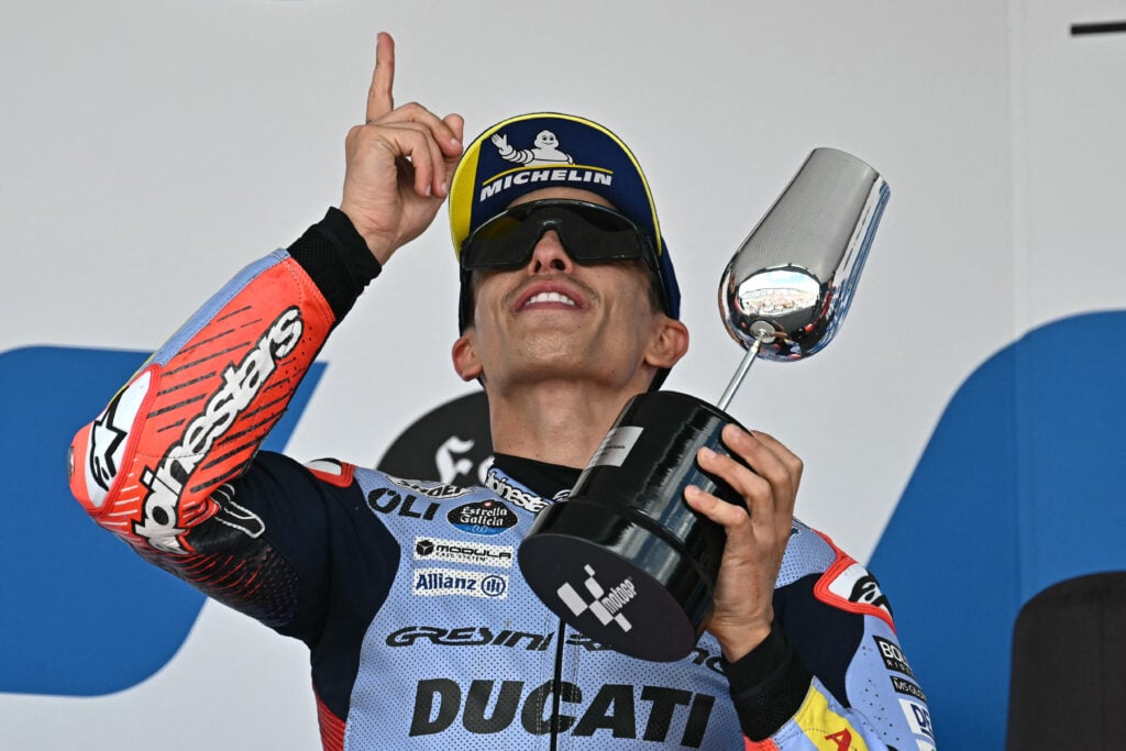 marc márquez encerra jejum de 558 dias com 2º lugar no gp da espanha de motogp