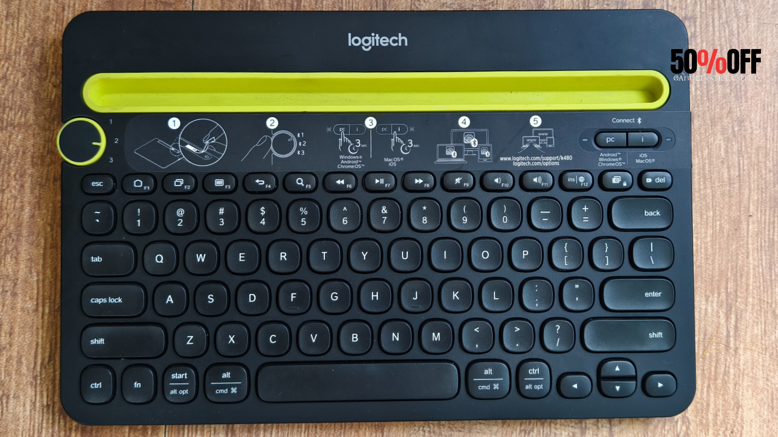 android, fifty per cent off: the 10-year old bluetooth keyboard that still rocks