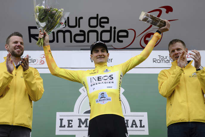 Carlos Rodriguez a remporté dimanche 28 avril le Tour de Romandie 2024, la plus belle victoire de sa jeune carrière.