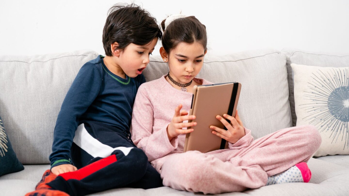 <p>It’s so easy to put our kids in front of a screen whenever we need time. Even though this is okay to a certain extent, don’t exaggerate. Set a screen time limit and ensure your kids – and yourself! – respect it. Then, you can spend time together doing enriching activities, such as reading a book.</p>