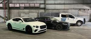 CBP officers in Savannah recovered a 2023 Bentley and a 2022 Mercedes