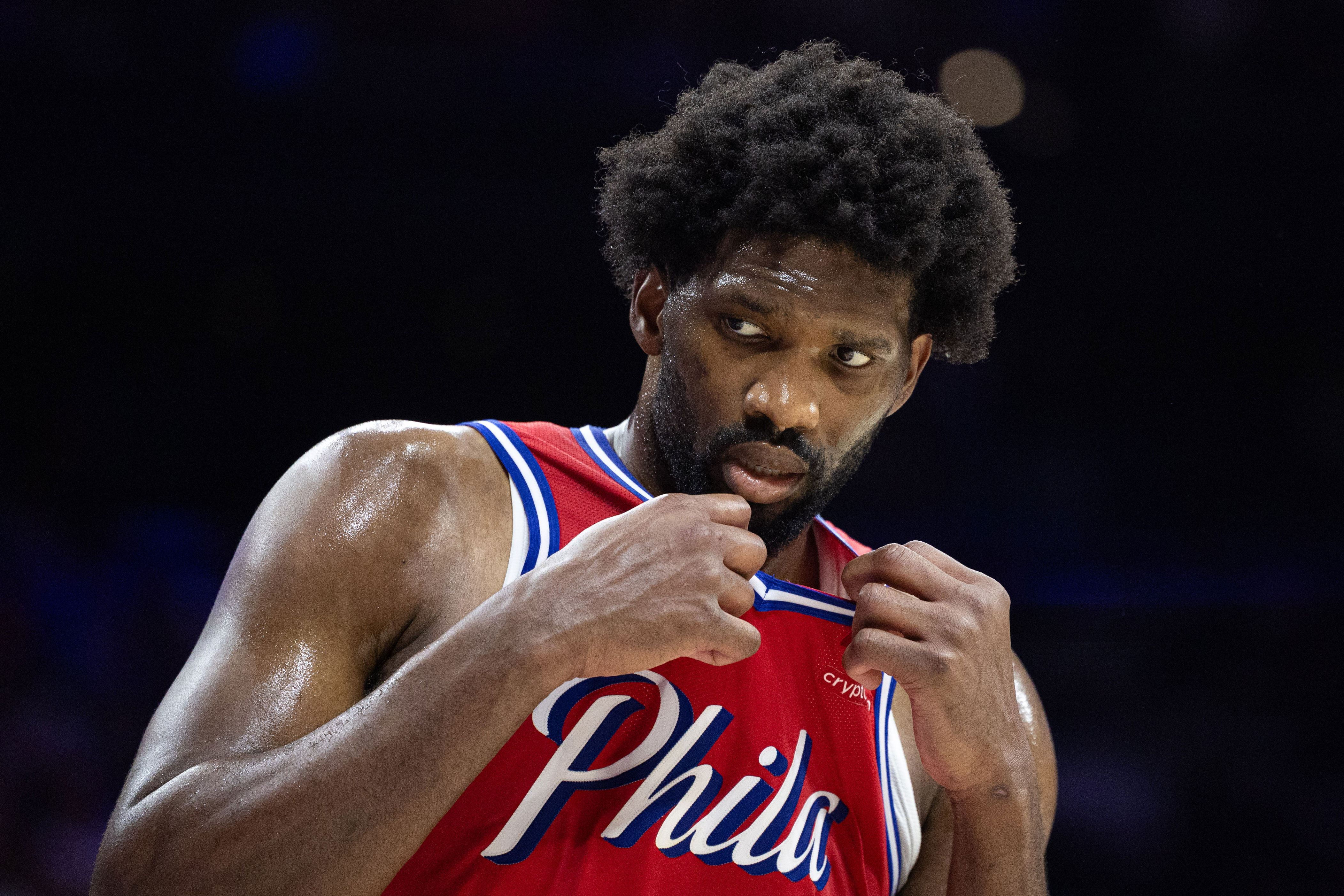 joel embiid calls philadelphia 76ers fan support at wells fargo center ‘disappointing’ in playoff loss to knicks