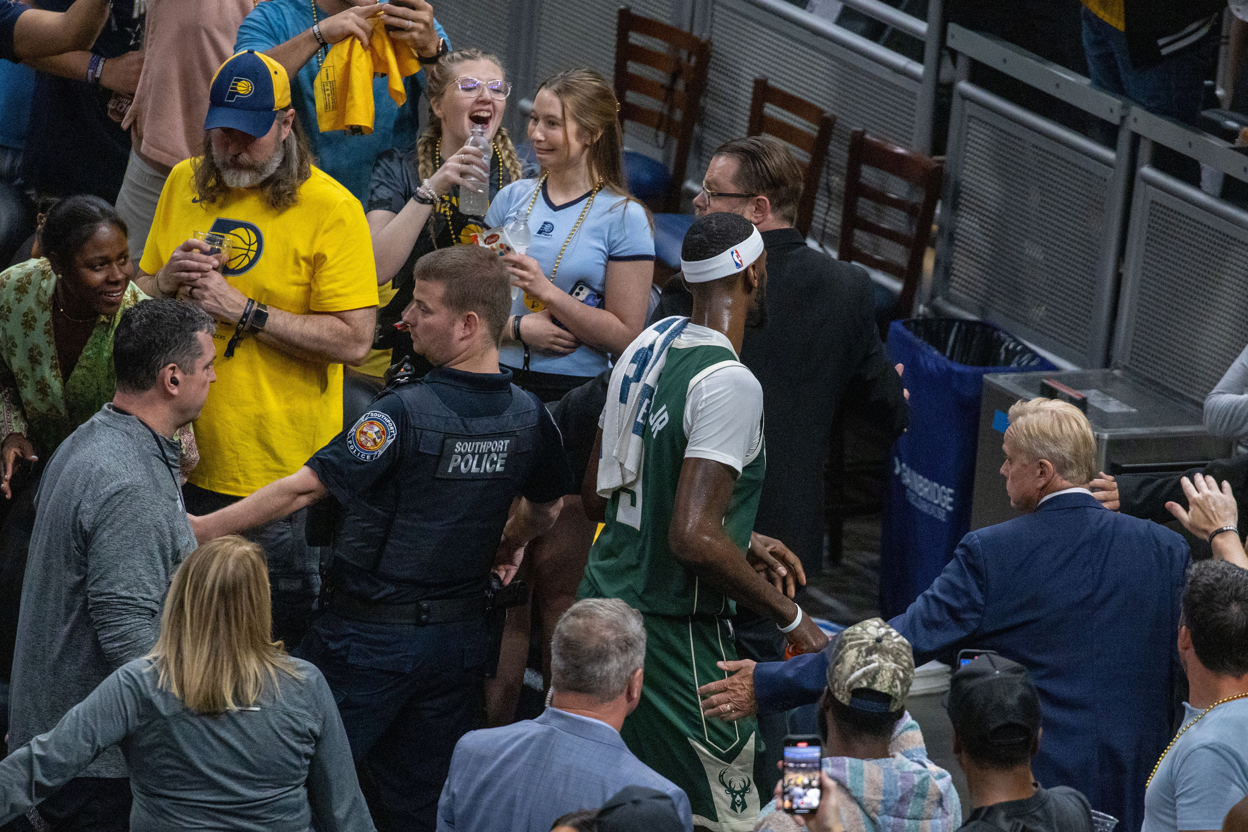 Watch: Bucks Lose Big Man On Questionable Ejection In Game 4