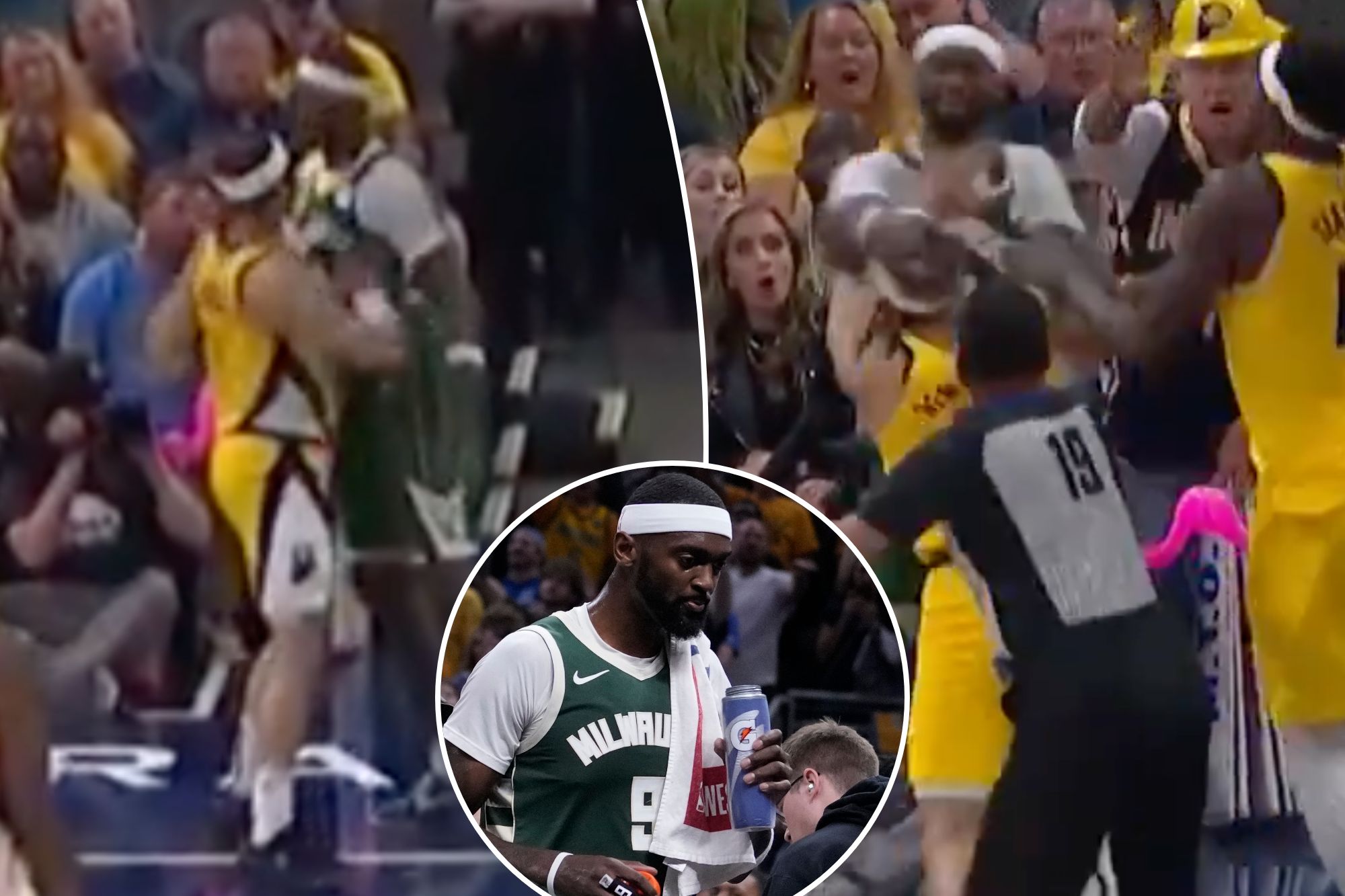 Bucks’ Bobby Portis Jr. Ejected Against Pacers After Ugly Fracas