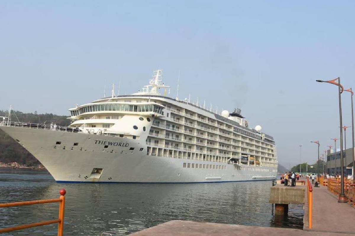 luxury cruise liner makes maiden voyage to visakhapatnam, check details