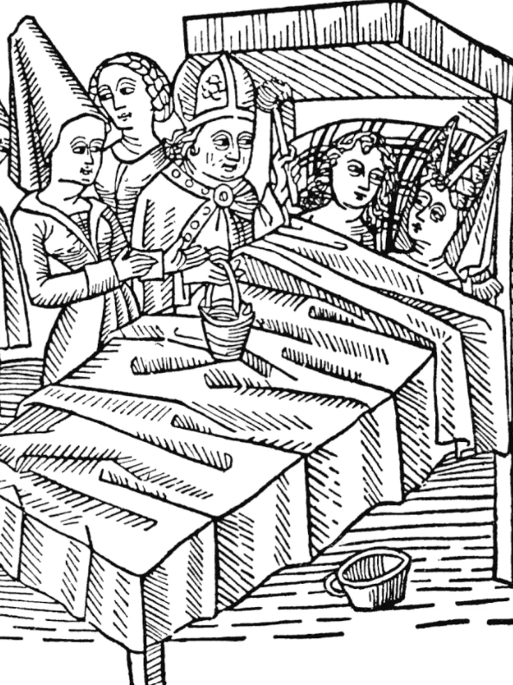 jak vypadala svatba ve středověku: největším ponížením byla pro novomanžele veřejná svatební noc