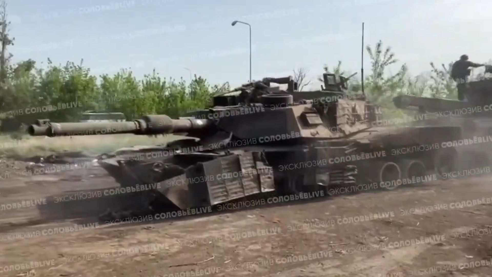 duża strata ukraińców. rosjanie zdobyli amerykański czołg