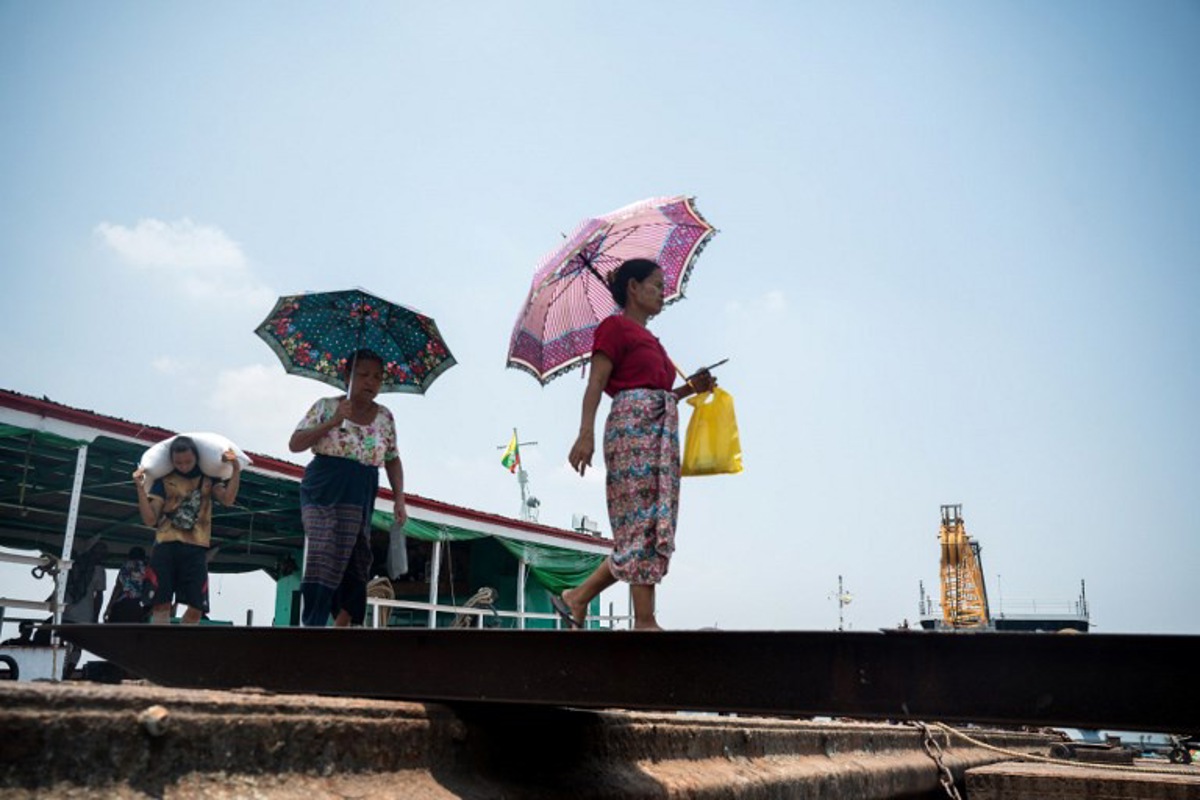 climat - nouveau record de chaleur jamais enregistré en avril en birmanie, à 48.2°c