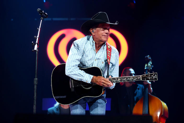 George Strait performs onstage during the 2021 iHeartCountry Festival Presented By Capital One at The Frank Erwin Center on October 30, 2021, in Austin, Texas.