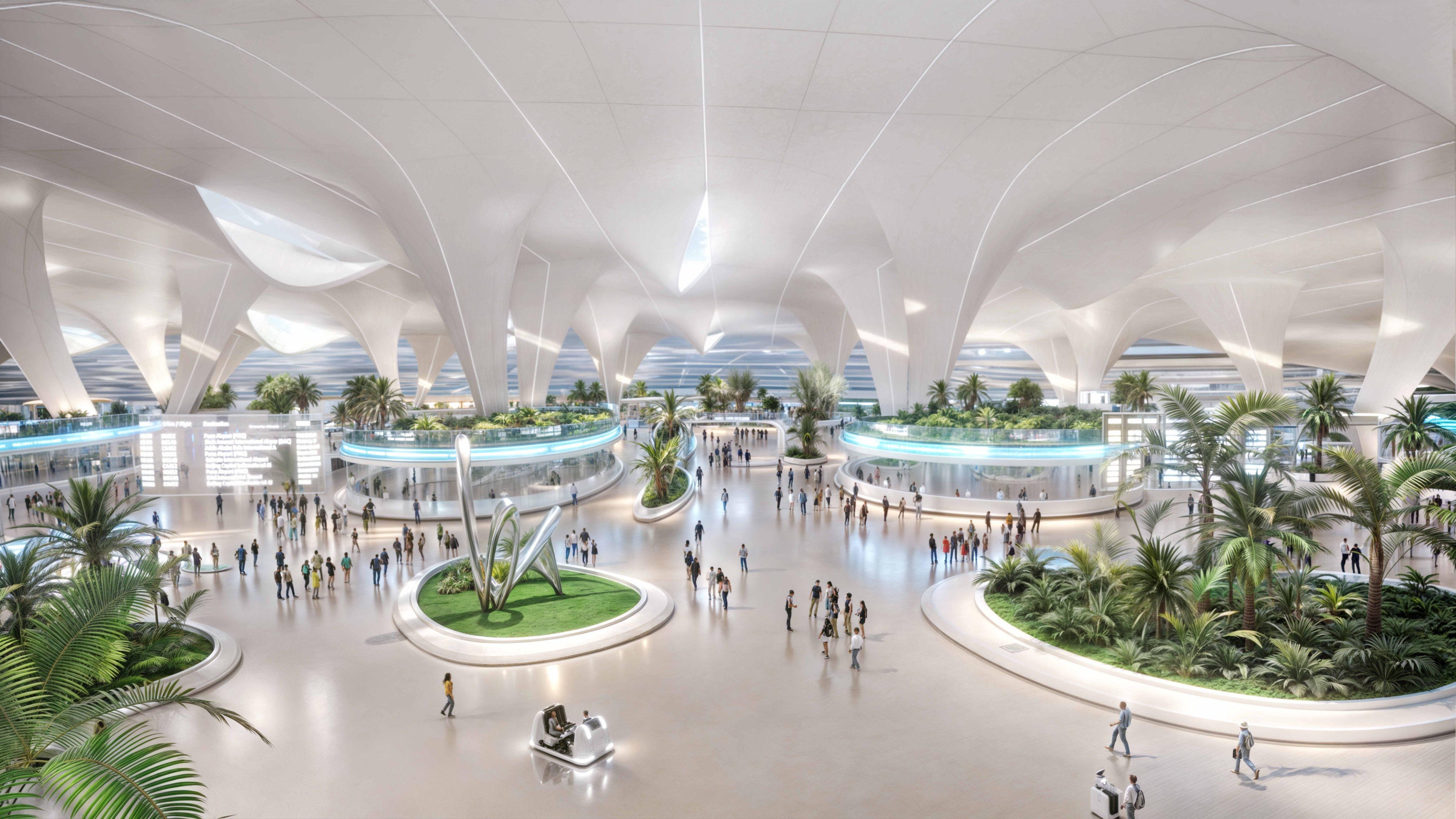 dubai seeks faster travel at new terminal in al maktoum airport with emerging technology