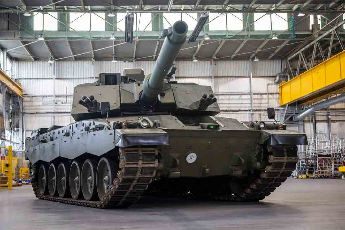 video: storbritannien afslutter brandtest af den mest avancerede kampvogn til dato