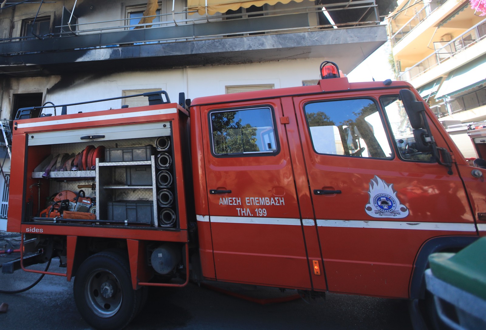 θεσσαλονίκη: έκρηξη σε διαμέρισμα στα μετέωρα