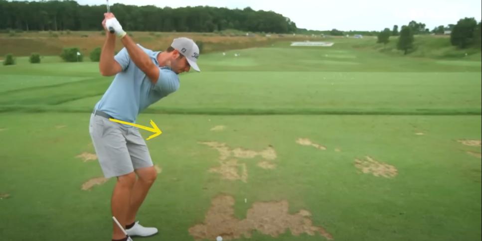 there's a fascinating lesson hiding in max homa's silky golf swing