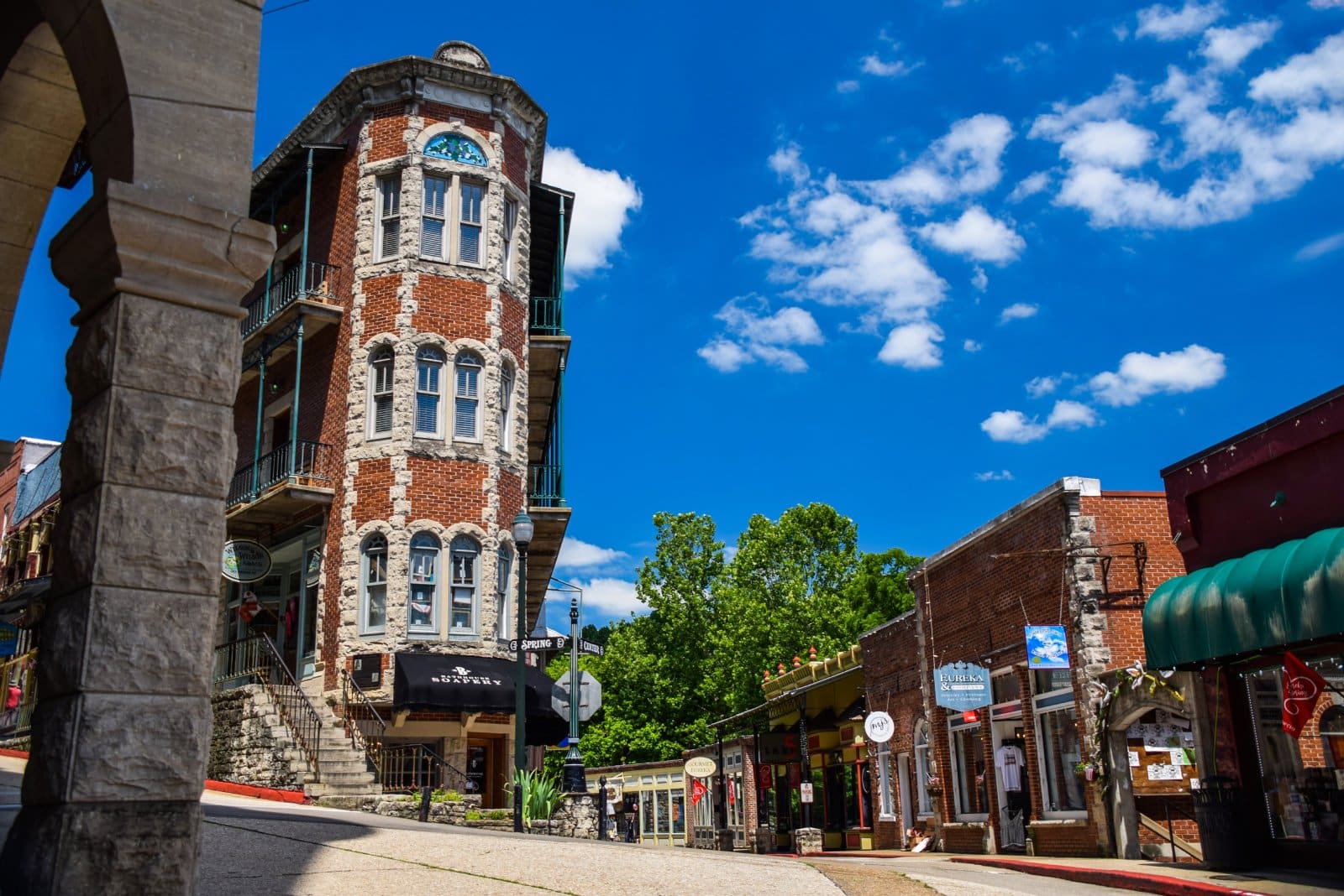 <p class="wp-caption-text">Image Credit: Shutterstock / Rachael Martin</p>  <p><span>Eureka Springs is a historic town in the Ozark Mountains, known for its well-preserved Victorian buildings, winding streets, and natural springs. This charming town offers a unique blend of history, art, and outdoor activities. The Great Passion Play and Thorncrown Chapel are significant attractions, alongside numerous galleries and craft shops. Eureka Springs’ setting provides opportunities for hiking, biking, and exploring the surrounding natural beauty, including Beaver Lake and the Ozark National Forest.</span></p>