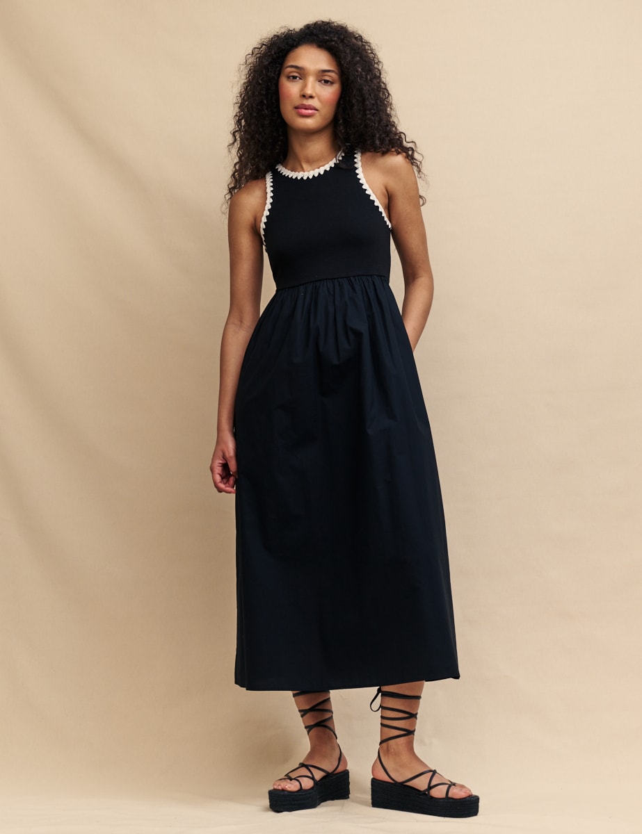 this chic dress silhouette will be everywhere this season