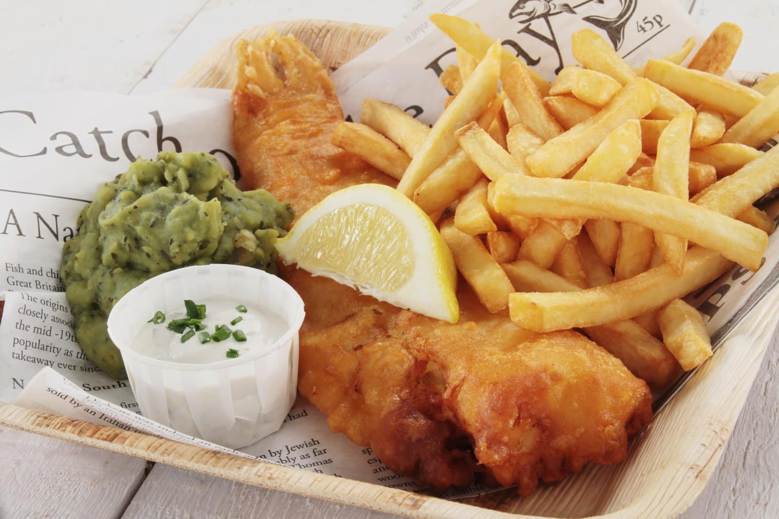 Image Credit: Shutterstock / neil langan <p><span>A British classic: battered and fried fish served with thick-cut fries. Best enjoyed by the seaside, with a sprinkle of vinegar and a dash of salt.</span></p>