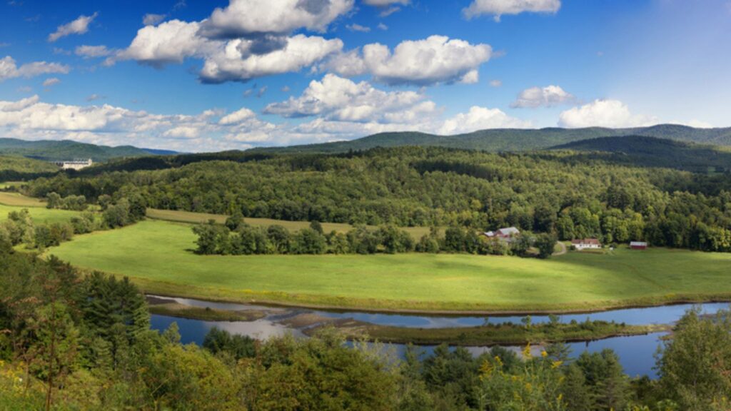 <p>With its rolling hills and charming small towns, Vermont is the perfect place to escape the heat. With expected temperatures of about <a href="https://www.weather2travel.com/vermont/july/#:~:text=Expect%2026%C2%B0C%20daytime,day%20in%20Vermont%20in%20July.">78°F</a> and a possible visit to the Ben & Jerry’s Ice Cream Factory, Vermont is a good choice for a summer visit. In addition to the cool weather and tasty <a class="wpil_keyword_link" href="https://www.newinterestingfacts.com/interesting-facts-about-ice-cream/" title="ice cream">ice cream</a>, Vermont offers plenty of outdoor activities for visitors.</p><p>You can enjoy fun activities like hiking, biking, and kayaking. It is famous for its stunning fall foliage, too. Whether you prefer a relaxing or an active vacation, Vermont has something for everyone- like a scenic drive through the countryside or exploring the Green Mountains.</p>