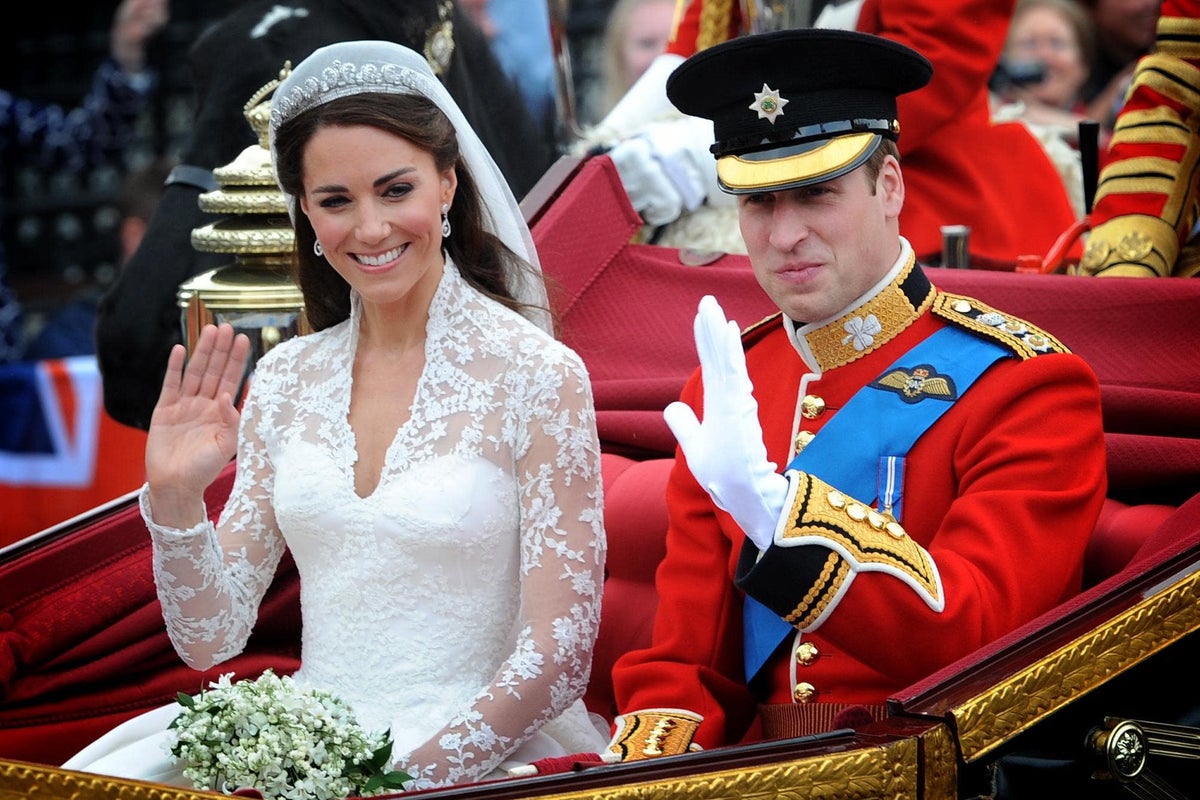unseen photo of william and kate’s wedding released to mark 13 years of marriage