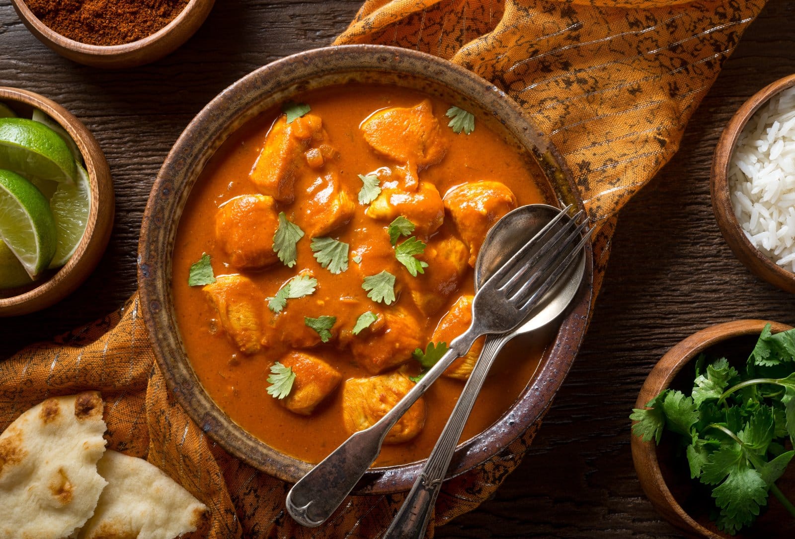 Image Credit: Shutterstock / Foodio <p><span>A dish with contested origins but universal appeal, this creamy, tomato-based curry is a favorite in Indian and British cuisines alike.</span></p>