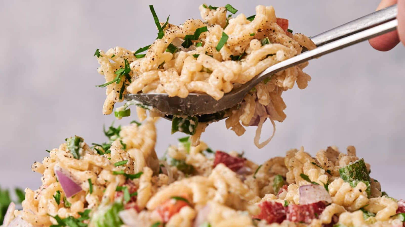 <p>Our macaroni salad is a creamy, comforting classic that never fails to please. It’s the perfect blend of soft pasta and crisp veggies, topped with a dressing that ties it all together. Ideal for picnics, potlucks, or as a side dish at home, it brings back nostalgic memories of family gatherings. This dish makes tackling Monday meals something to look forward to.<br><strong>Get the Recipe: </strong><a href="https://www.splashoftaste.com/best-macaroni-salad-recipe/?utm_source=msn&utm_medium=page&utm_campaign=msn">Macaroni Salad</a></p>